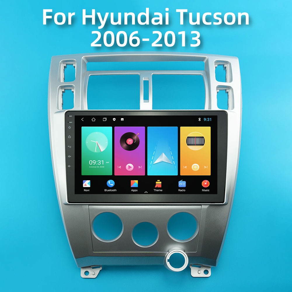 Autoradio 2 Din ȵ̵ for Hyundai Tucson 2006-20..